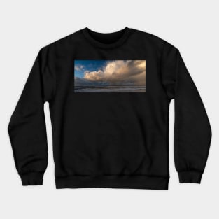 Clouds over Sheringham Town Crewneck Sweatshirt